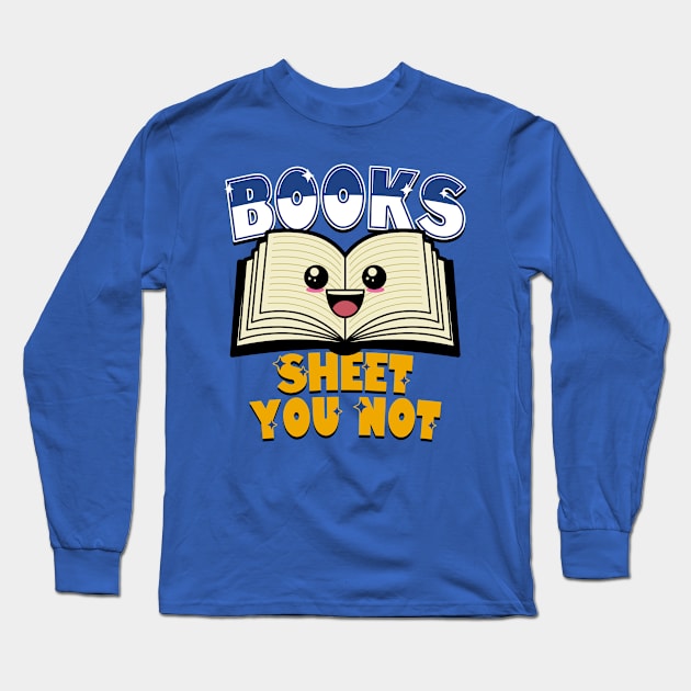 Books Sheet You Not Long Sleeve T-Shirt by Originals by Boggs Nicolas